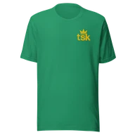 Classic Lightweight TSK Logo Unisex T-Shirt — Kelly — Plain front
