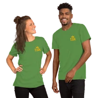 Classic Lightweight TSK Logo Unisex T-Shirt — Leaf — Couple