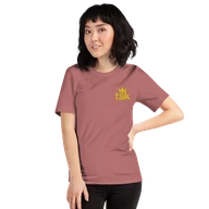 Classic Lightweight TSK Logo Unisex T-Shirt — Mauve — Woman