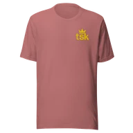 Classic Lightweight TSK Logo Unisex T-Shirt — Mauve — Plain front