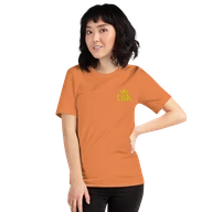 Classic Lightweight TSK Logo Unisex T-Shirt — Burnt Orange — Woman