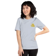 Classic Lightweight TSK Logo Unisex T-Shirt — Light Blue — Woman