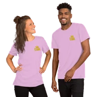 Classic Lightweight TSK Logo Unisex T-Shirt — Lilac — Couple