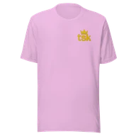 Classic Lightweight TSK Logo Unisex T-Shirt — Lilac — Plain front