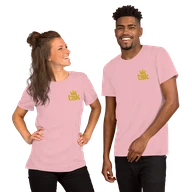 Classic Lightweight TSK Logo Unisex T-Shirt — Pink — Couple