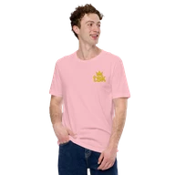 Classic Lightweight TSK Logo Unisex T-Shirt — Pink — Man