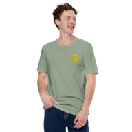 Classic Lightweight TSK Logo Unisex T-Shirt — Sage — Man