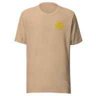 Classic Lightweight TSK Logo Unisex T-Shirt — Tan — Plain front