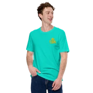 Classic Lightweight TSK Logo Unisex T-Shirt — Teal — Man