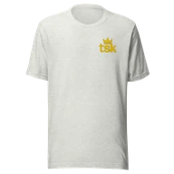 Classic Lightweight TSK Logo Unisex T-Shirt — Ash — Plain front