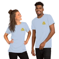 Classic Lightweight TSK Logo Unisex T-Shirt — Baby Blue — Couple