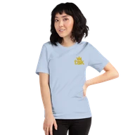 Classic Lightweight TSK Logo Unisex T-Shirt — Baby Blue — Woman