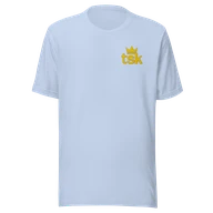 Classic Lightweight TSK Logo Unisex T-Shirt — Baby Blue — Plain front