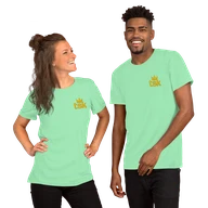 Classic Lightweight TSK Logo Unisex T-Shirt — Mint — Couple