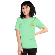 Classic Lightweight TSK Logo Unisex T-Shirt — Mint — Woman