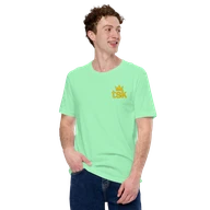 Classic Lightweight TSK Logo Unisex T-Shirt — Mint — Man