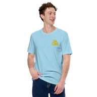 Classic Lightweight TSK Logo Unisex T-Shirt — Ocean Blue — Man