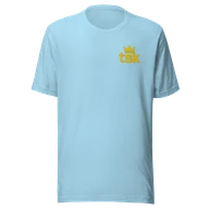 Classic Lightweight TSK Logo Unisex T-Shirt — Ocean Blue — Plain front