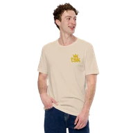 Classic Lightweight TSK Logo Unisex T-Shirt — Soft Cream — Man