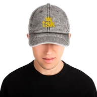 twill-cap — Charcoal Grey — front