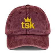 twill-cap — Maroon — front
