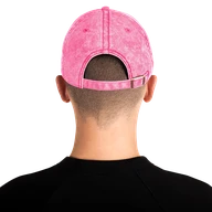 twill-cap — Pink — back