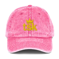 twill-cap — Pink — front