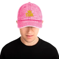 twill-cap — Pink — front