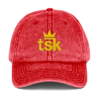 twill-cap — Red — front