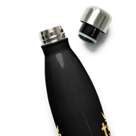 water bottle — Black — details